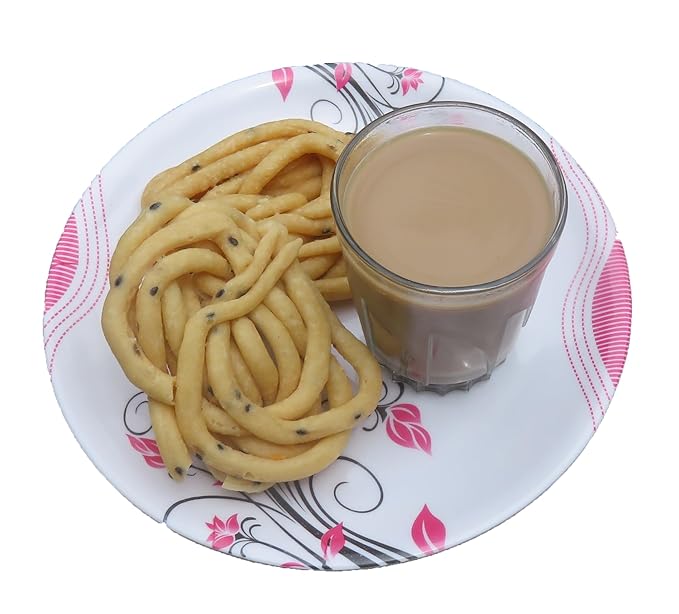 LUSKA Kanyakumari Murukku Chakli Namkeen Snack | 250 grams | South Indian Thenkuzhal Murukku Snack | Very Crunchy Delicious | Zero Cholesterol