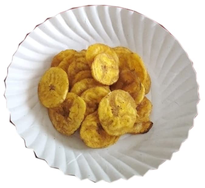 LUSKA Kanyakumari Banana Chips, 1 Kg, Authentic Nendran Plantain Chips (1000 grams, 1Kg) | Zero Cholesterol