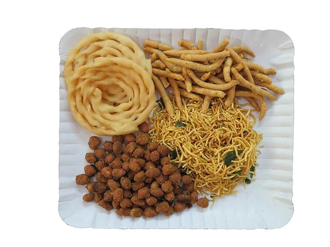 LUSKA Kanyakumari Spicy Hot Crunchy Masala Coated Roasted Peanuts | 400 grams | Traditional South Indian Masala Kadalai | Zero Cholesterol