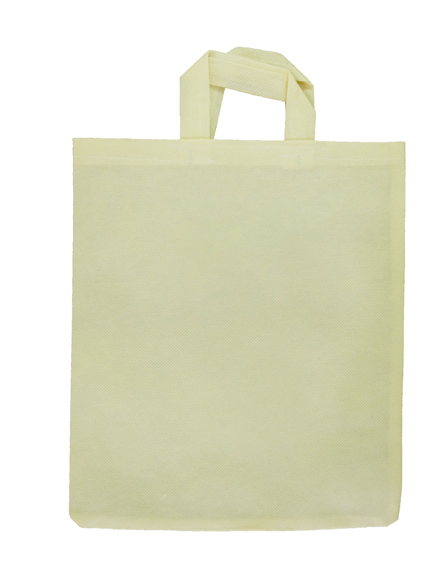 LUSKA Reusable Tote Grocery Shopping Bags (Pack of 5) | With Handles | Hold 5 kgs | 11 in x 13 in | Hand-made Recyclable Eco Friendly Jhola Bag, Shopping Bag For Grocery, Vegetable Bags For Market | Ivory Color