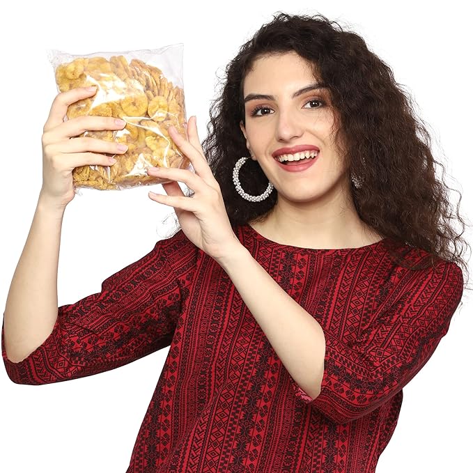LUSKA Kanyakumari Banana Chips, 400 grams, Authentic Nendran Plantain Chips (400g) | Zero Cholesterol
