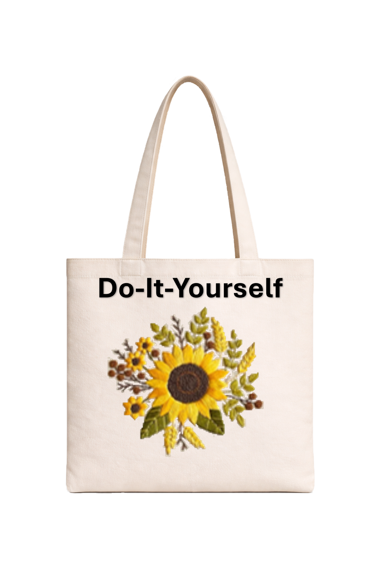 LUSKA Premium Heavy-Duty 100% Cotton Canvas Tote Bags for Women (Pack of 3) | 16" x 15" | With Long Handles | Reusable White Cotton Tote Bag for Shopping | Office Bag, Grocery Bag