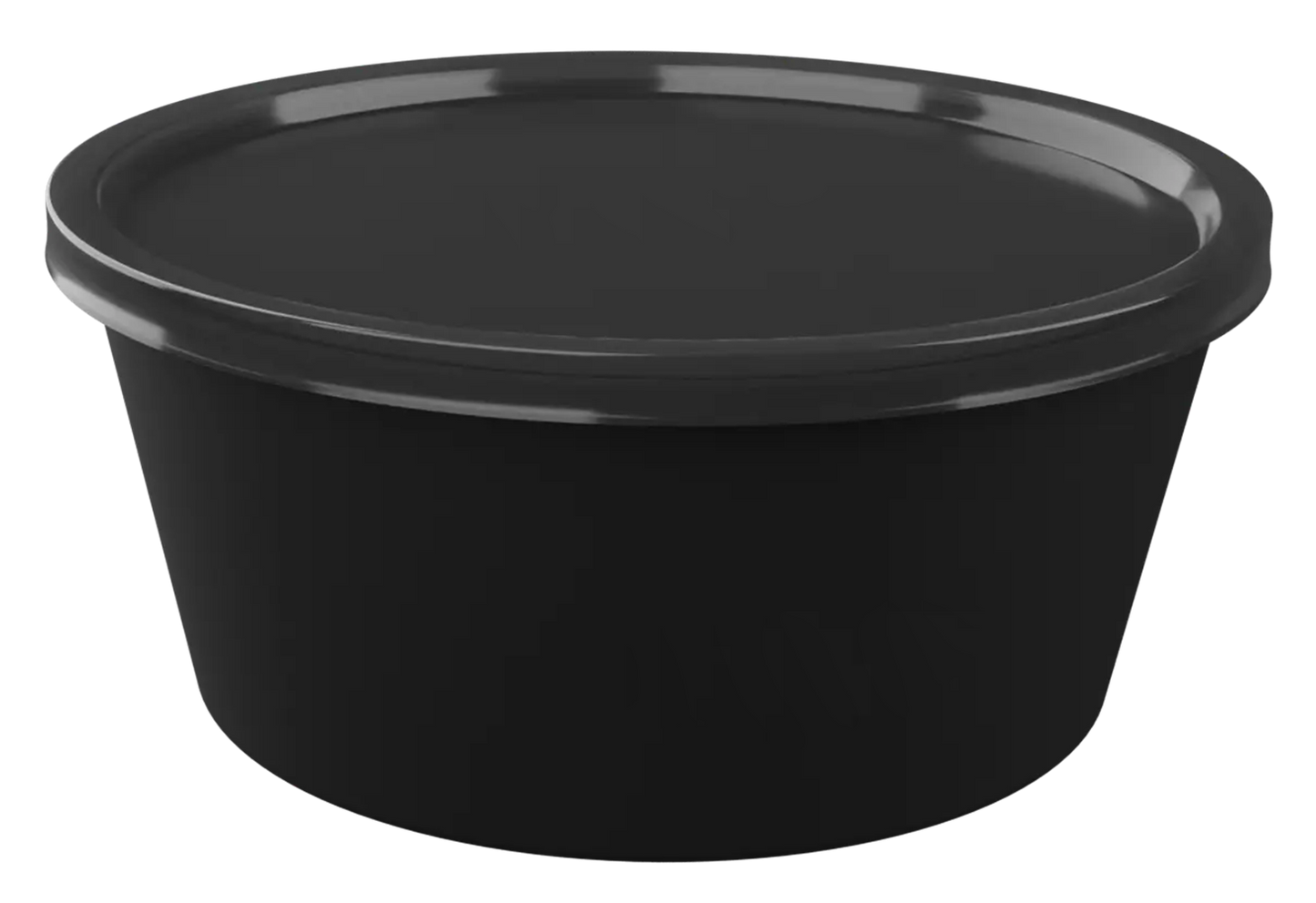 LUSKA Round Food Delivery Containers with Lid, 750ml (Pack of 25) | Reusable Plastic Containers for Food Delivery, Food Storage, Kitchen and Household use | Microwave Safe, Fridge & Freezer Safe