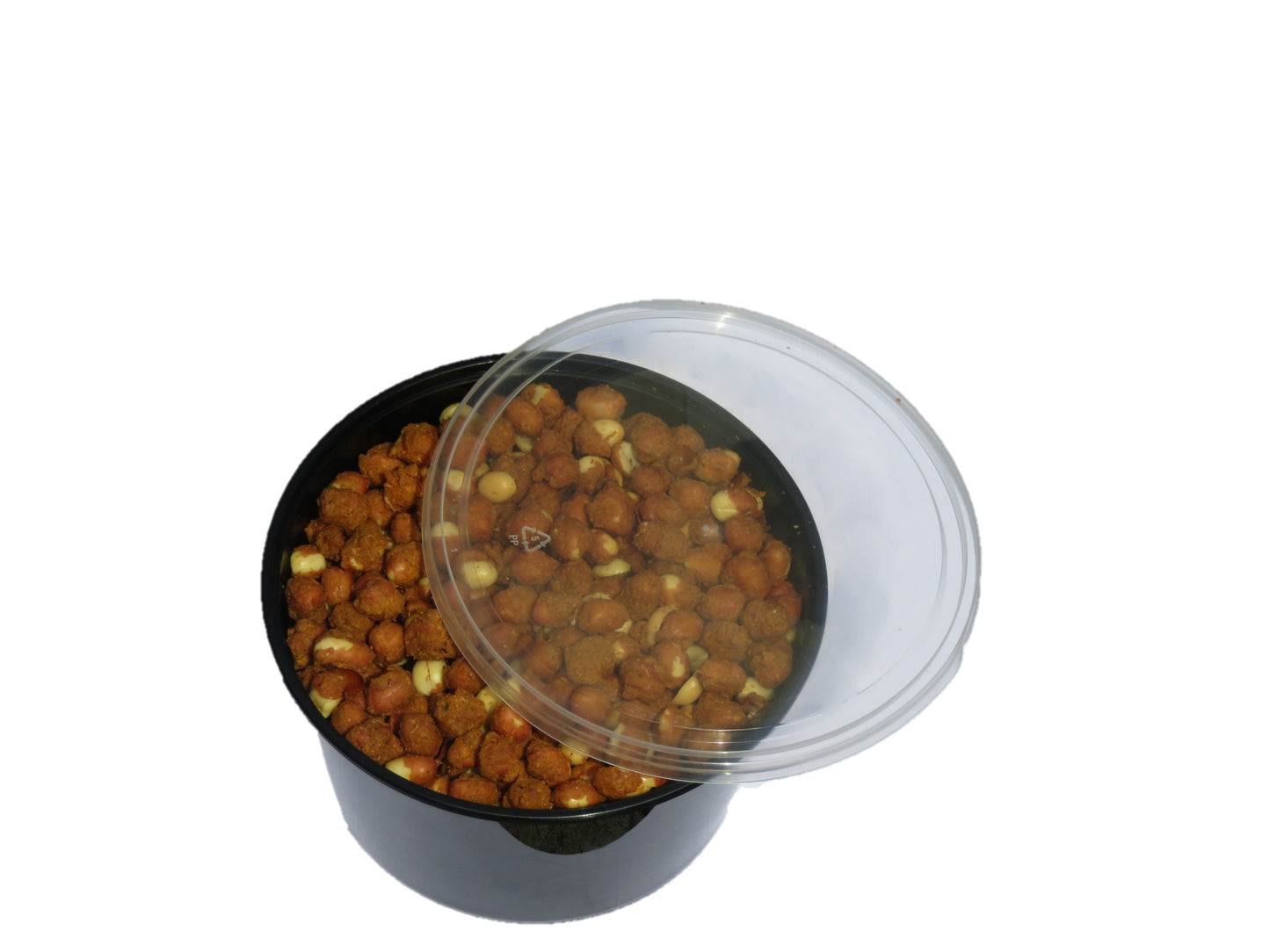 LUSKA Round Food Delivery Containers with Lid, 750ml (Pack of 25) | Reusable Plastic Containers for Food Delivery, Food Storage, Kitchen and Household use | Microwave Safe, Fridge & Freezer Safe