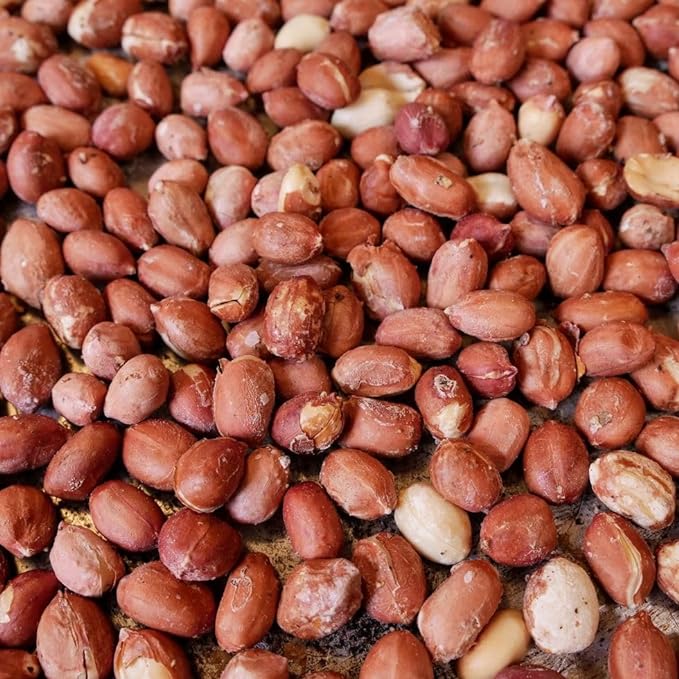 LUSKA Kanyakumari Crunchy Hand Roasted Peanuts | 400 grams | Traditional South Indian Peanuts Kadalai | Unsalted | 100% Natural | Zero Cholesterol